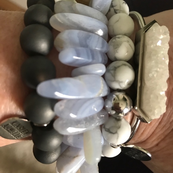 NEW Kinsley Armelle Silver Pepper Bracelet - Picture 3 of 5